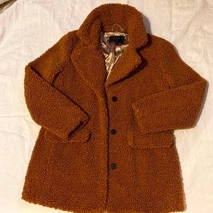 J Crew Teddy Coat